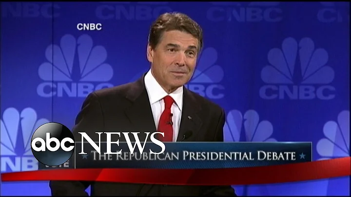 Rick Perry's 'Oops' Moment at 2011 Presidential De...