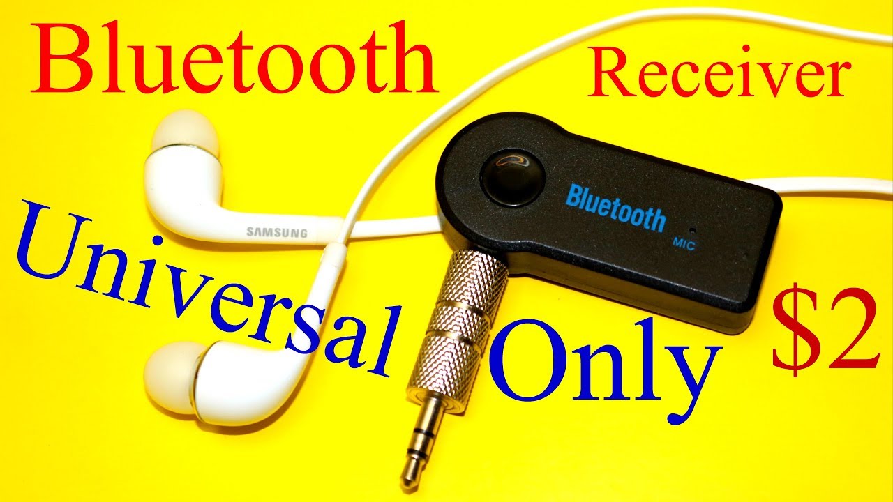 Careflection Bluetooth Receiver/Hands-Free Car Kit, Portable 3.5mm  Bluetooth Aux Adapter Wireless Music Streaming for Home, Car Audio System