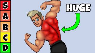 Ranking Back Exercises That ACTUALLY Build MASS (best to worst)