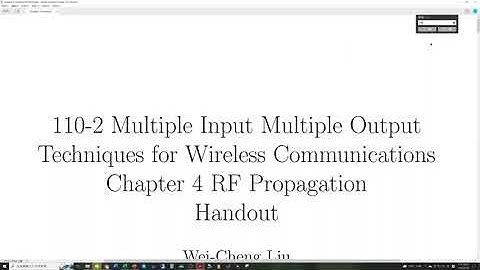 20220530 Multiple Input Multiple Output Techniques for Wireless Communications (Part 1)