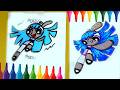 How to Draw Bliss from Powerpuff Girls | Easy Drawing for Kids 💜🎨 Step by Step