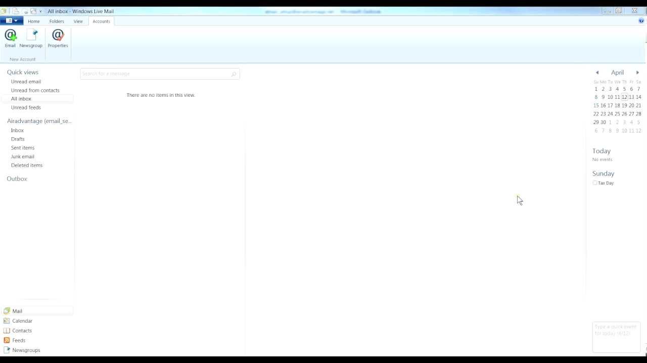 Windows Live Email Settings Tutorial - YouTube