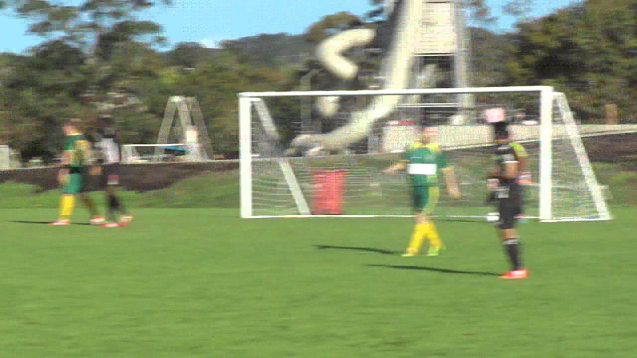 Mark Withers flying header - YouTube