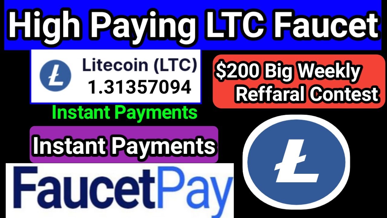 Unlimited LTC Litecoin Faucet Site | Every 3 Minute Claim | 200$ Big Weekly Reffaral Contest 🤑
