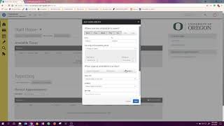 Peer Advisor Availability Setting