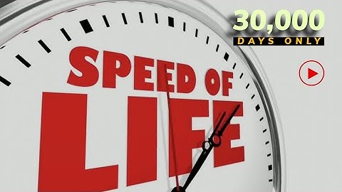 Life is Short (How to Spend it Wisely)
