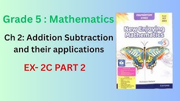 Class 5 Math| New Enjoying Mathematics |Ch -2| Finding Cost Price and Selling Price| Ex - 2C PART 2