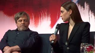 Mark Hamill And Daisy Ridley Reflect On Working With Each Other On Star Wars The Last Jedi