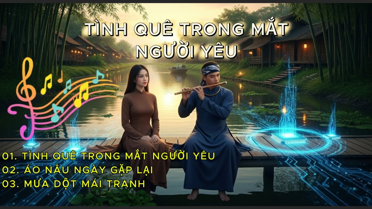 Liên Khúc Bolero Dân Ca | Tình Yêu Mộc Mạc Nơi Miền Quê Sông Nước #LienKhucBolero #danca