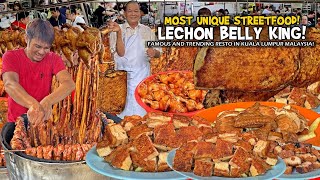 OPEN 3 HOURS ONLY! 'ROAST PORK BELLY KING' of Malaysia!  Most UNIQUE STREET FOOD in Kuala Lumpur! by TeamCanlasTV - Manyaman Keni! 193,736 views 5 days ago 24 minutes