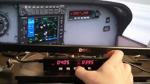 Home made flight sim adf instrument (arduino, 3dprinted)