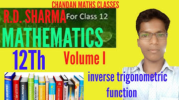 ||Chandan maths classes|| all concept s book of R D Sharma. by chandan sir