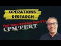 OPERATIONS RESEARCH: CPM/PERT Fast Track Revision Part 2 | Types of Float(Slack)