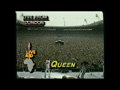 Queen - Hammer To Fall (ABC - Live Aid 7/13/1985)