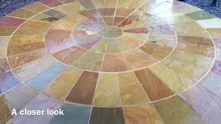 Rippon Indian Stone Paving Circle