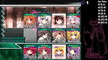 Labyrinth of Touhou - Evil Forge boss fight