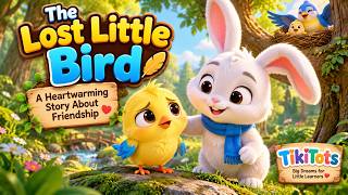 The Lost Little Bird 🐦 | Cute Friendship Story for Kids | TikiTots