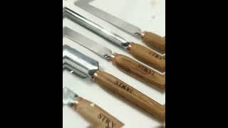 Stryi Wood Turning Tools at work | Cherry Tree Toys
