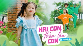 HAI CON THẰN LẰN CON ♪ Bé KHÁNH VY [MV Official] ☀ Nhạc Thiếu Nhi Cho Bé Hay Nhất 2023