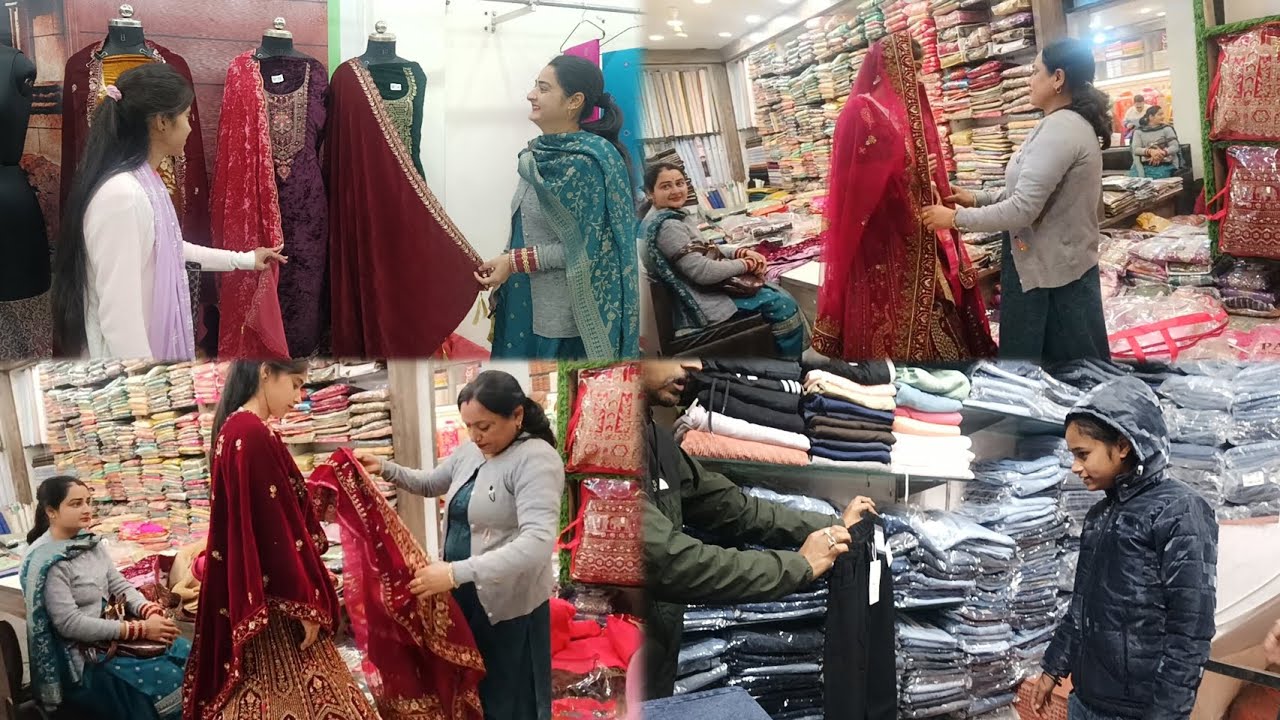 #आज हम गए शादी की शॉपिंग करने 🛍️।।#himachal #villagelife #phadilifestyle 