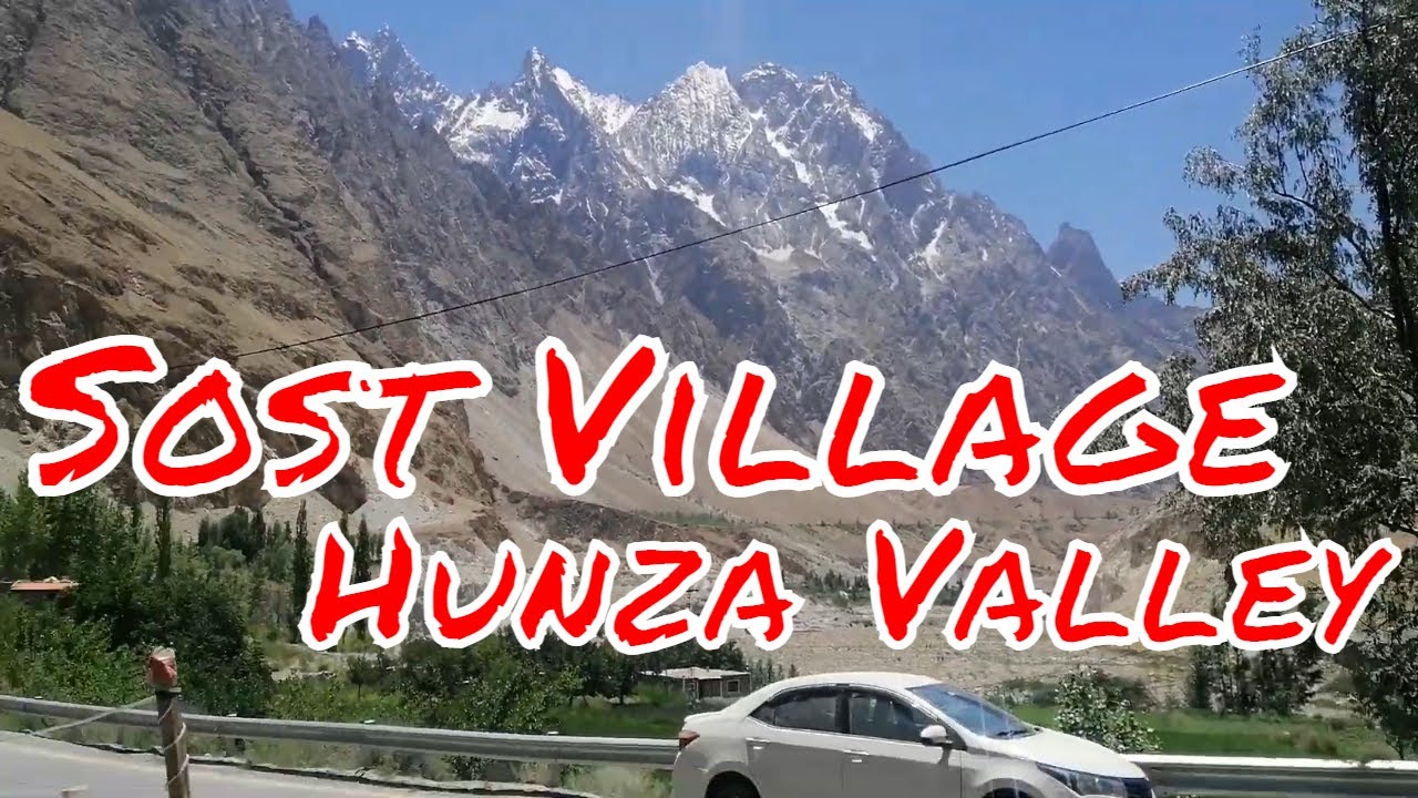 Hunza Sost Village Apples, Shahtoot/Mulberry, Cherry, Apricots