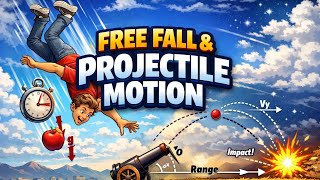 Free Fall and Projectile Motion Explained [Physics]