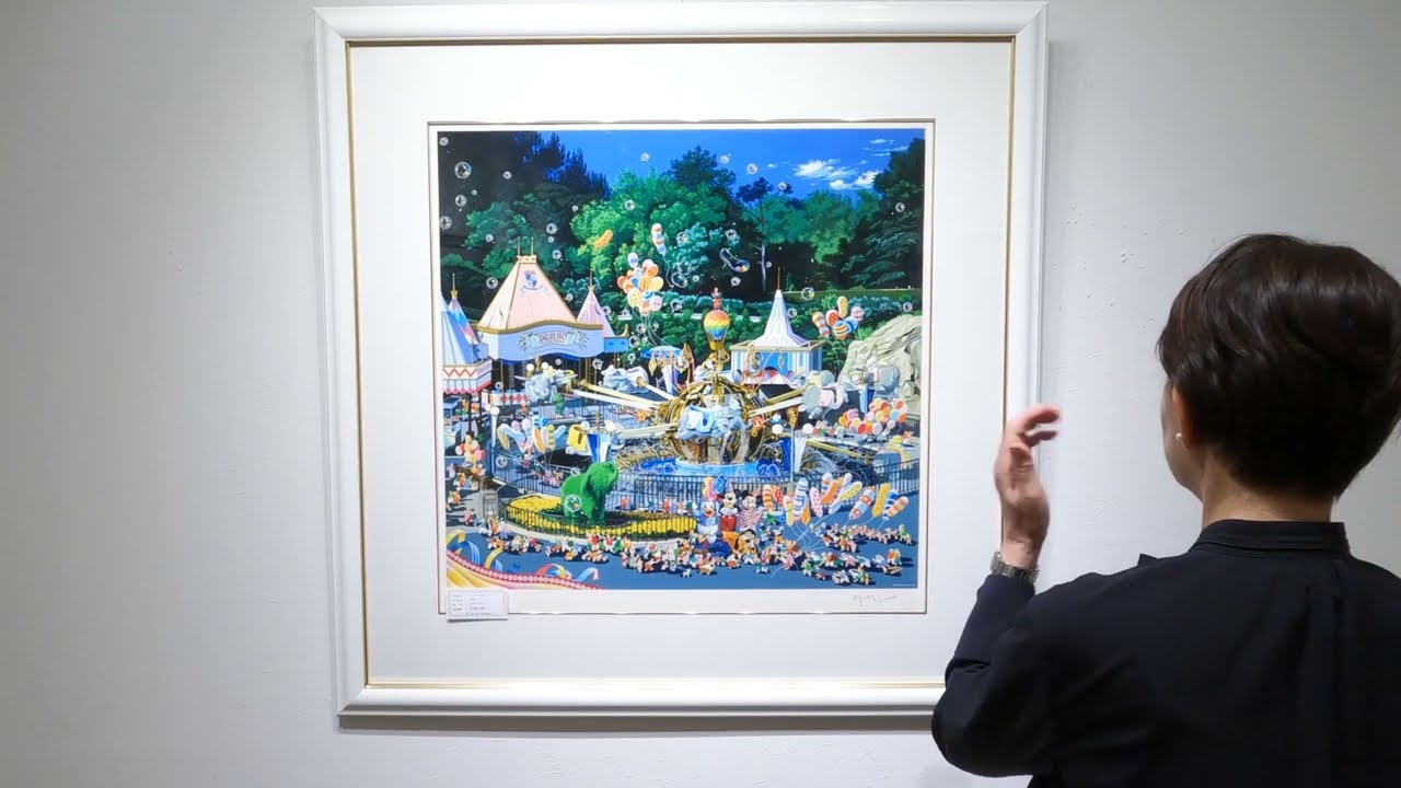Many 7　　　　　　　　　絵画 漆絵 狩野派_鳳凰図 右隻 NH280 : 絵画制作専門ユーラシアアート