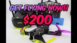 Get FPV DRONE RACING for ONLY $200!! Full Guide 2017 + GIVE AWAY