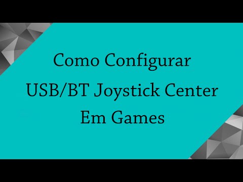 [Tutorial] Como configurar o USBBT Joystick Center Em Games