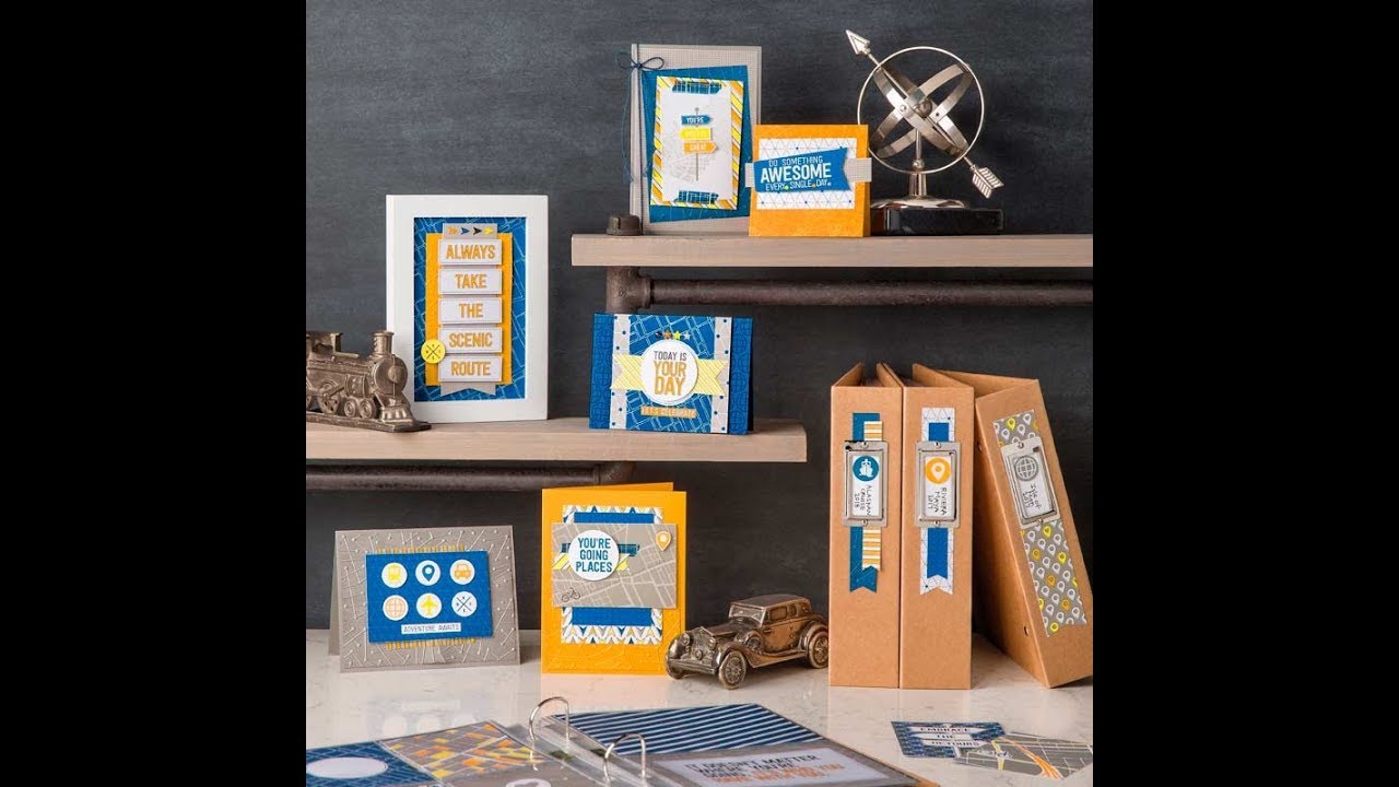 Best Route Suite by Stampin’ Up! & Making Memories With Michelle