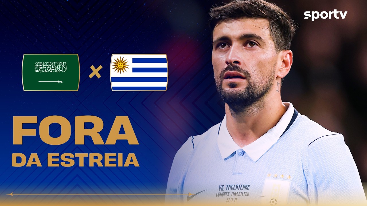 ARRASCAETA ESTÁ FORA DA ESTREIA DO URUGUAI | Partiu Copa | Mundial 2026 | sportv