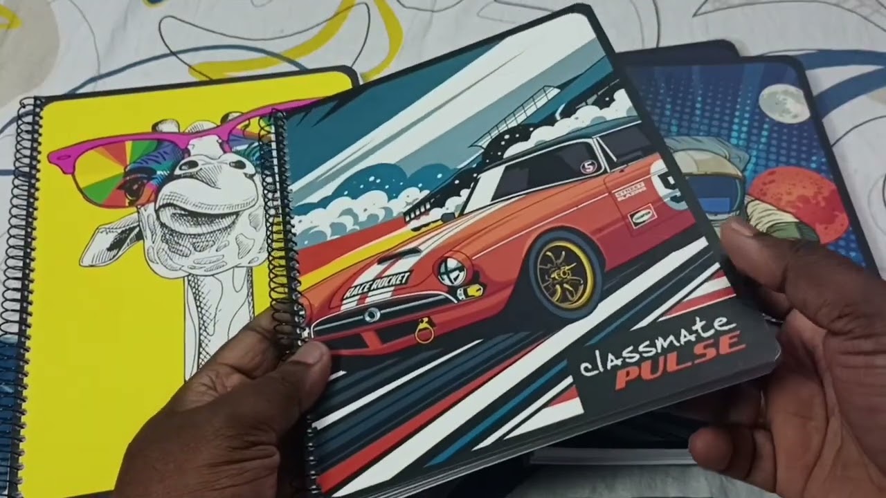 Блокнот Classmate Pulse на спирали для одного предмета | Комплект из 4 листов | Нелинованный | 20...