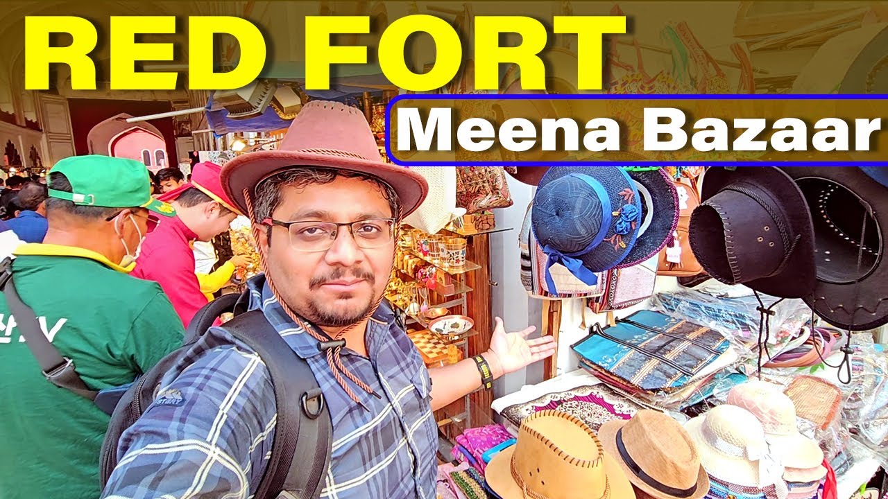 Red Fort Delhi Full Tour | Exploring Red Fort Meena Bazaar Museum and ...