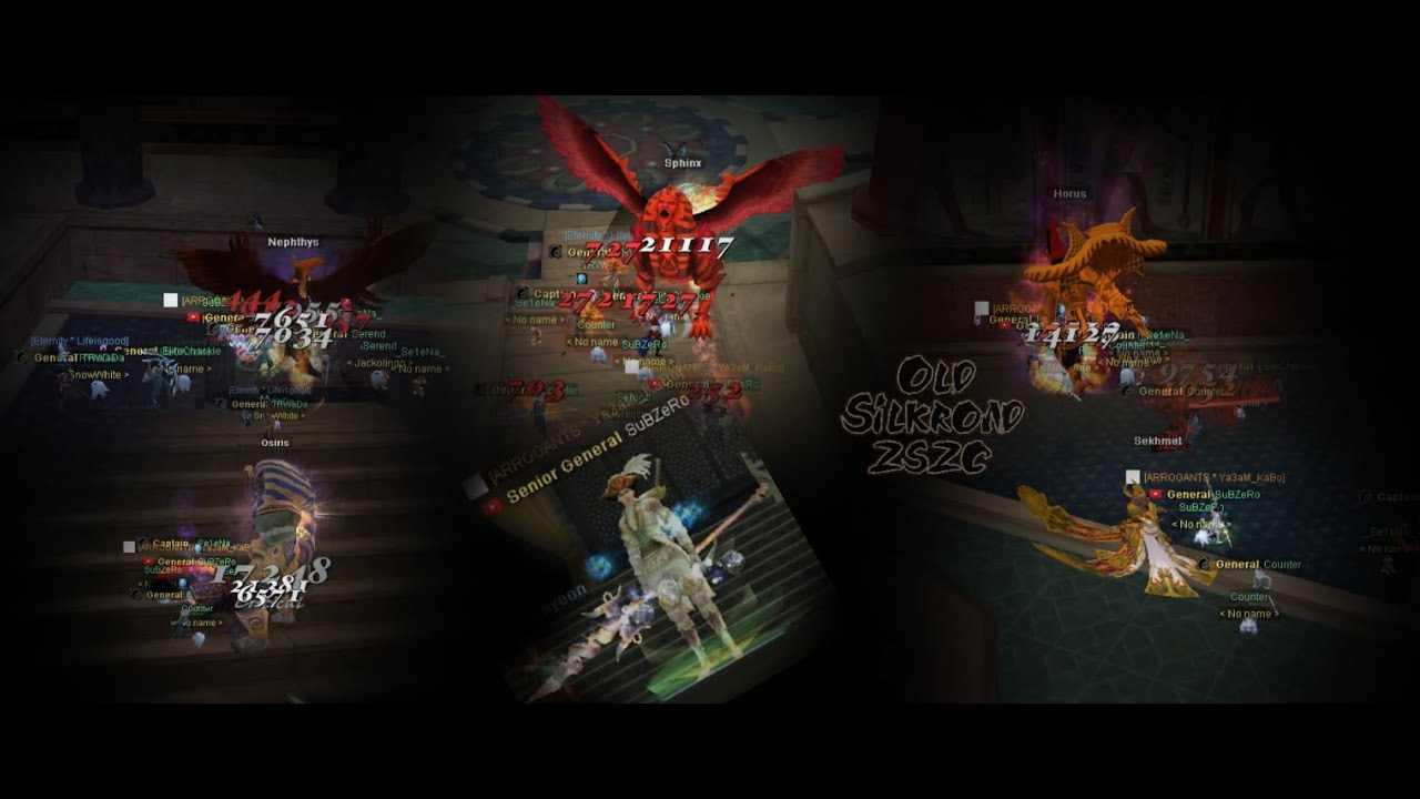 Old Silkroad ZSZC 🏆  Senior General Quest Blue Zerk 105 🔥