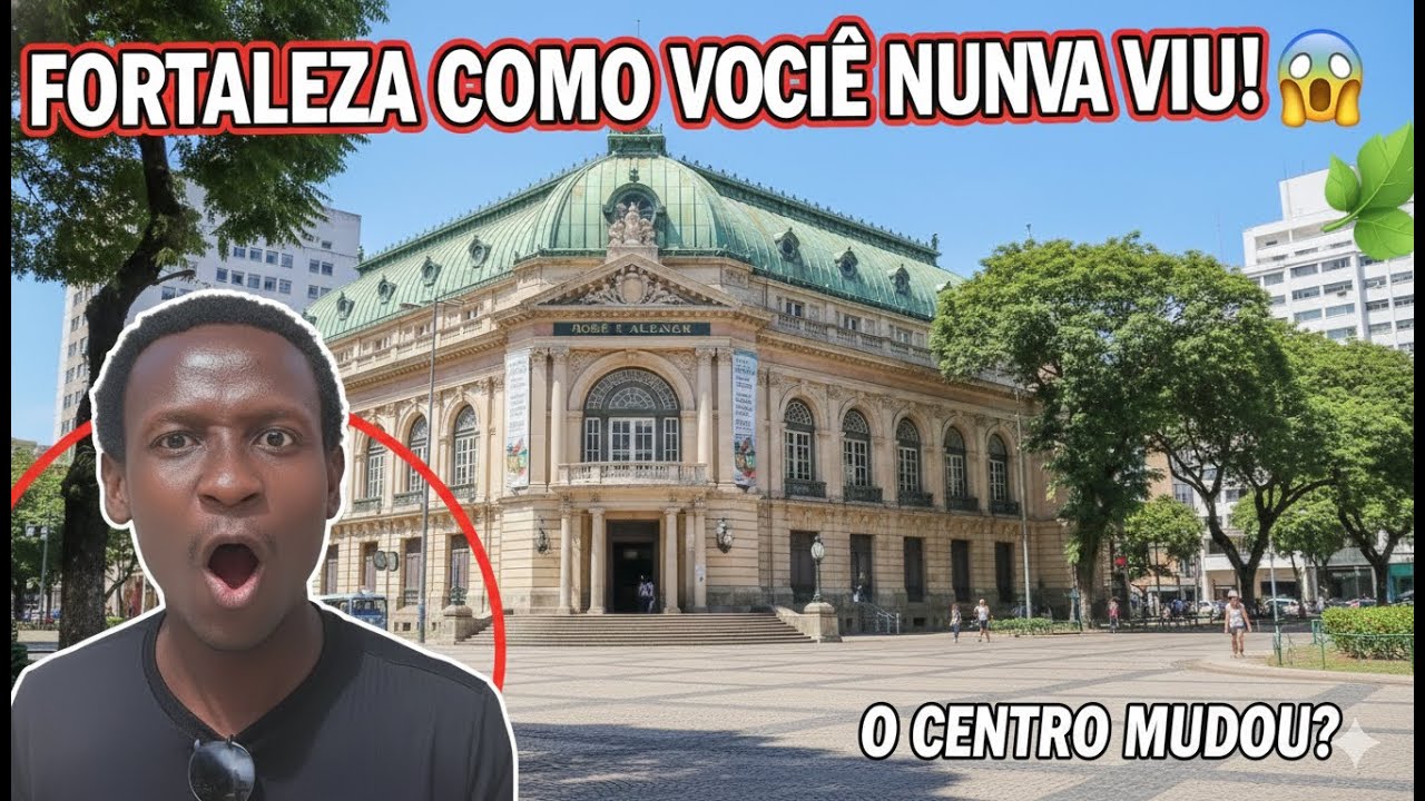 Andei pelo Centro de Fortaleza e me surpreendi com o que encontrei 😱