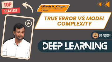 True error vs Model complexity