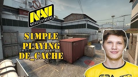 NaVi S1mple Playing on CS:GO DE_Cache with 40 frags on Faceit