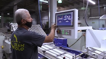 MBO T800.1 Full Auto Buckle Folder Folding 2-Up, Banded, Direct Mail at Solo Printing