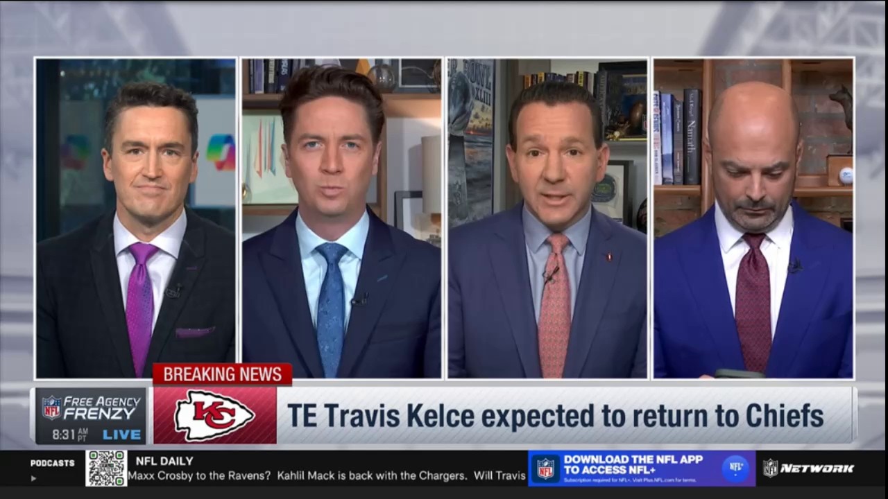 [BREAKING] Travis Kelce is to return to the Chiefs for his 14th season | NFL free agency frenzy