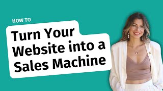 How to Turn Your Website into a Sales Machine  - Using Sales Funnels In Your Business