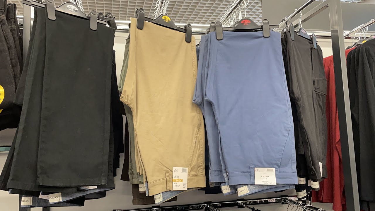 Mens Trousers at ASDA December / 2020 YouTube