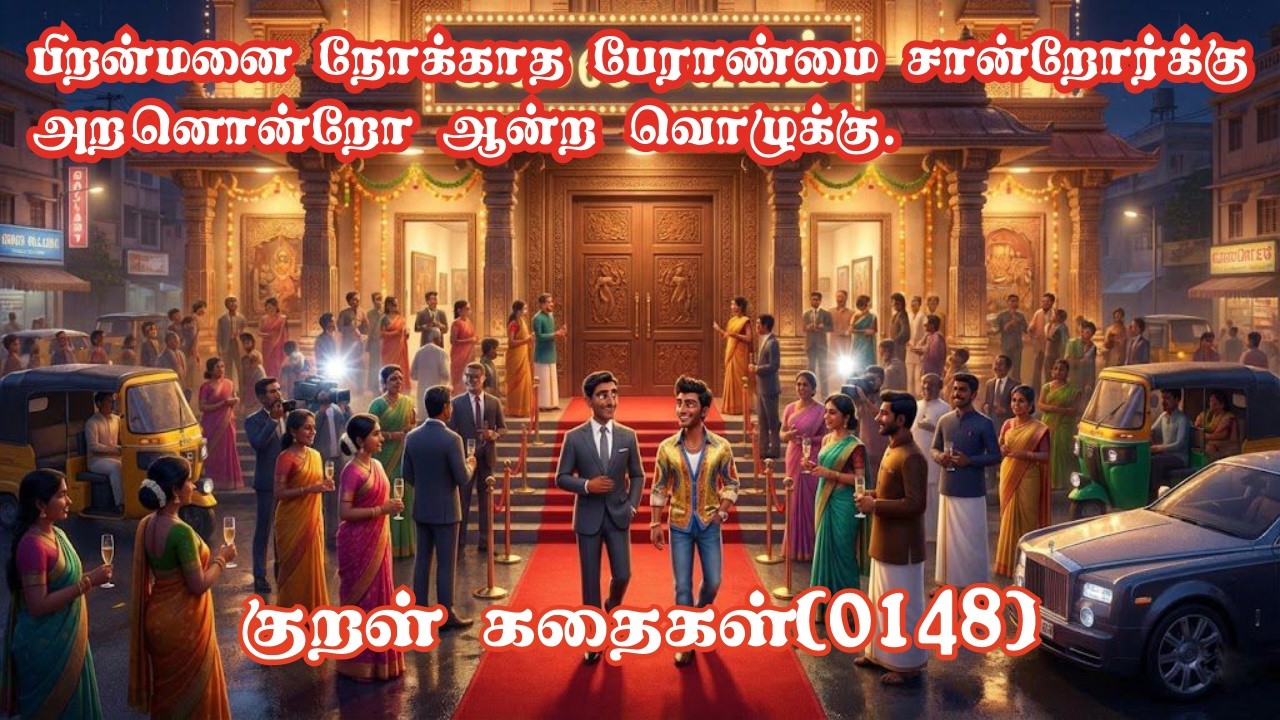 Kural Kathai 0148 குறள் கதை: பிறன்மனை நோக்காத பேராண்மை சான்றோர்க்கு அறனொன்றோ ஆன்ற வொழுக்கு.