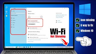Solved Wi-Fi Option Not Showing in WINDOWS 10 2025 | Fix WiFi Missing Windows 10 | WiFi Not Showing