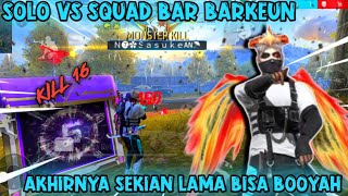 Solo Vs Squad Ff Akhirnya Sekian Lama Bisa Booyahh Bar Barkeun - Free Fire 4 Jari