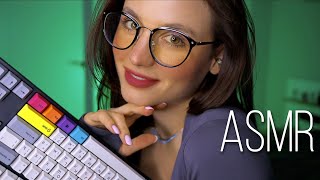 ASMR Office sounds Typing, Writing, Page Folding. No talking