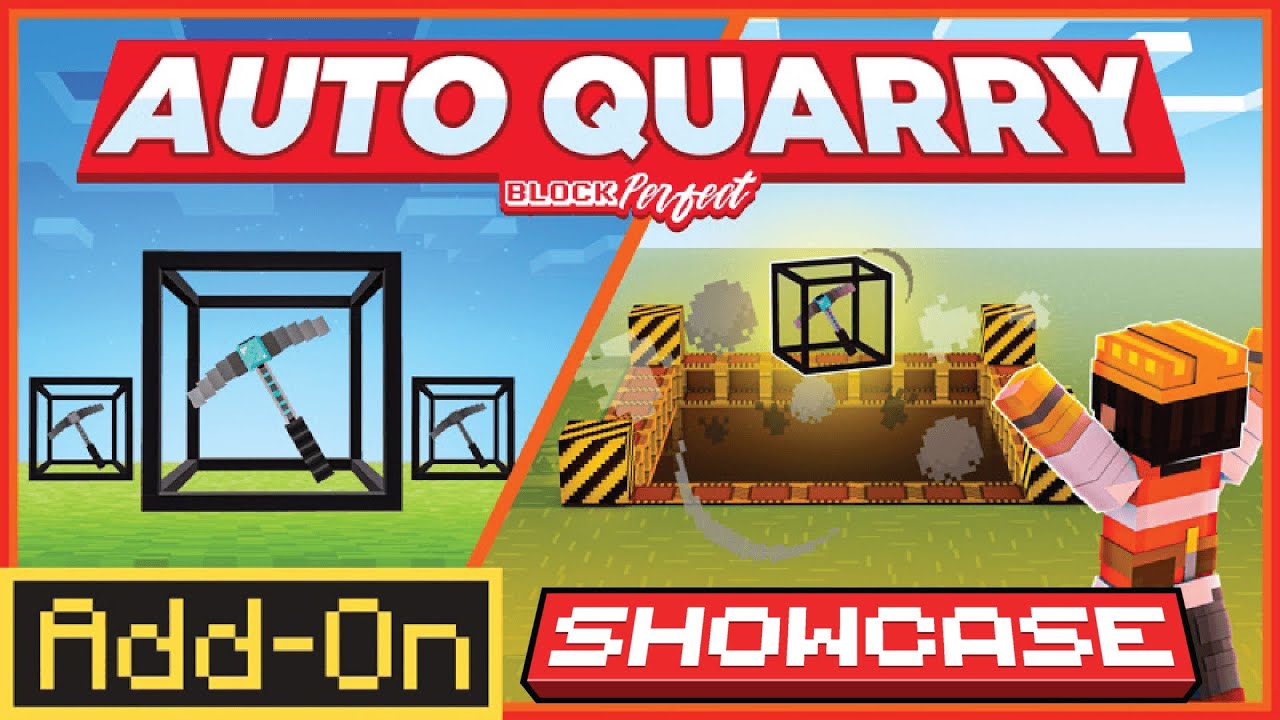 Auto Quarry Add-On - Full Showcase | Mining Made Easy! - YouTube