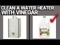 How To Clean & Flush Tankless Hot Water Heaters with VINEGAR!