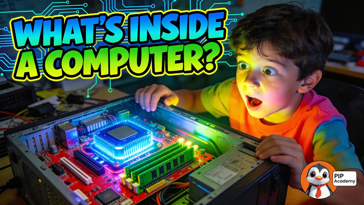 Inside Your Computer! Learn the Main Components 🧩🖥️ - YouTube