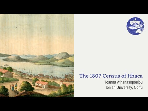 Lecture: The 1807 Census of Ithaca (Ioanna Athanasopoulou)