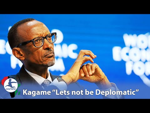 Kagame's Undiplomatic Speech that Western Aid to Africa is a Blander Just a Political Tool
